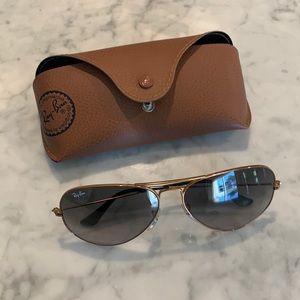 Ray Ban Aviator Gradient Sunglasses
